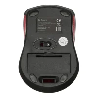 Мышь Oklick 485MW (черный/красный) фото 5